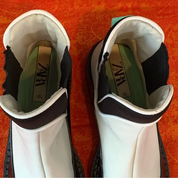 Zara Color Block Chelsea Boots - Picture 13 of 16